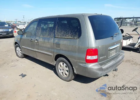2003 Kia Sedona Ex/Lx from USA, damaged, VIN KNDUP131436400247